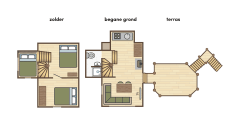 plattegrond-boomhut-safari-resort-beekse-berge